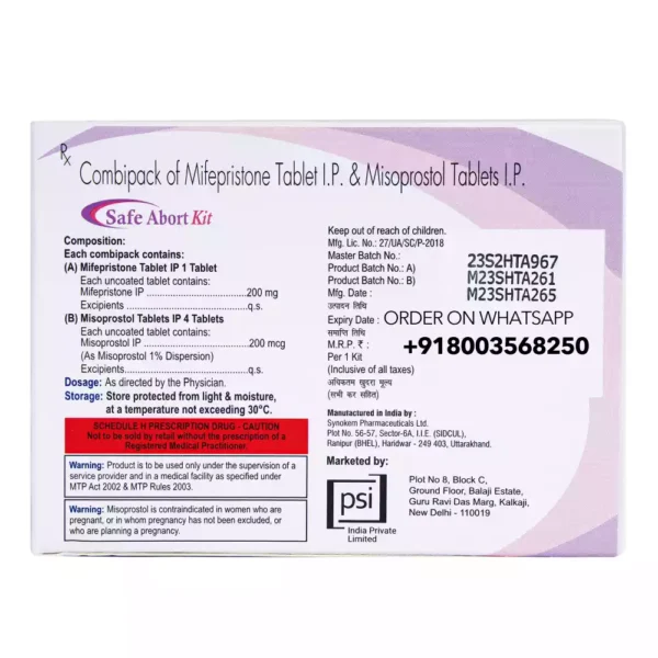 Mifepristone and Misoprostol Pill for Abortion - Image 3
