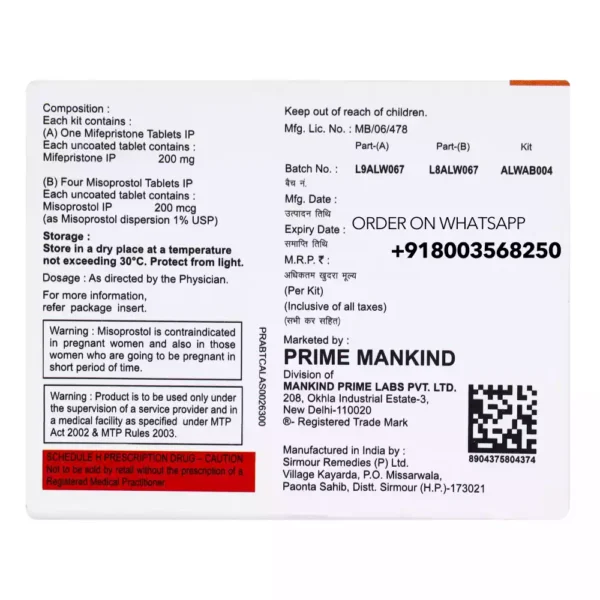 Cytotec 200mg Medicine for Safe Abortion - Image 3